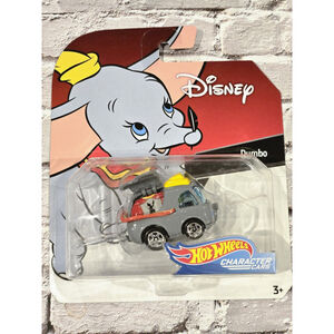 Hot Wheels Character Cars Disney Dumbo, NIOP, Collectible